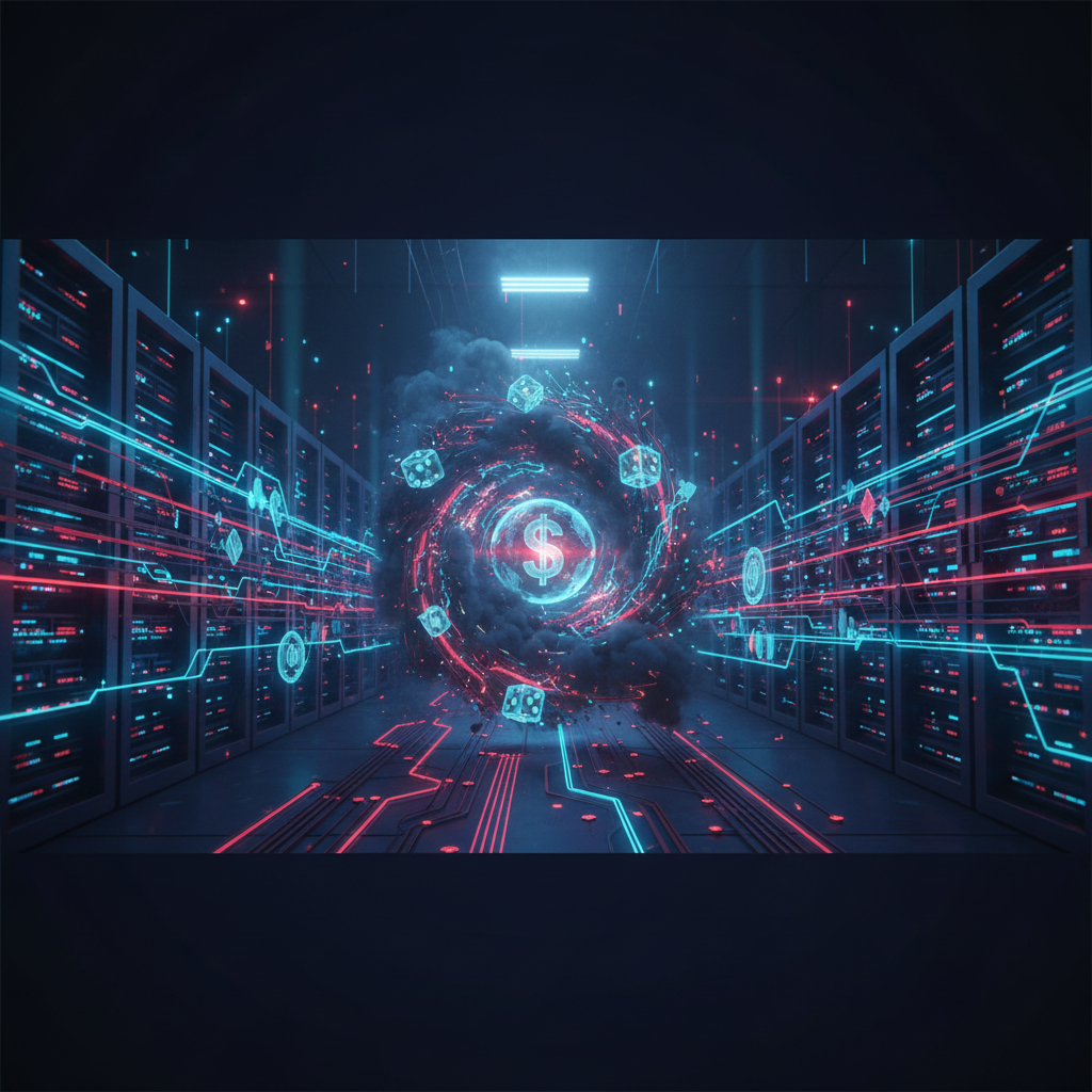Featured image for article: The Environmental Cost of Online Gambling Infrastructure – Data Centres, Streaming Servers, and Energy Use
