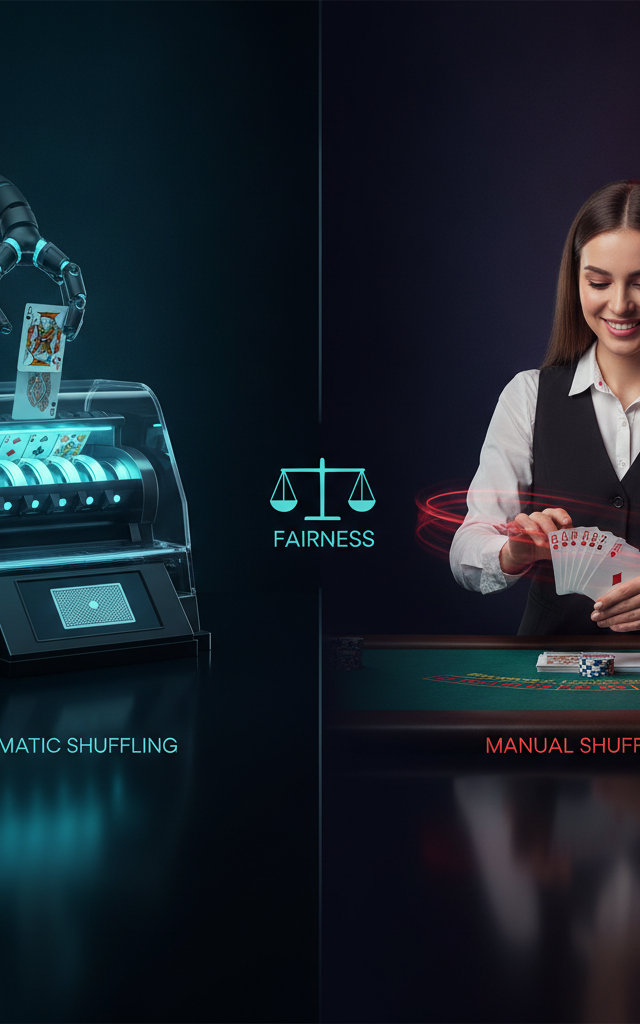 The Difference Between Automatic and Manual Shuffling in Live Blackjack – And Which Is Fairer - Live Casino article thumbnail