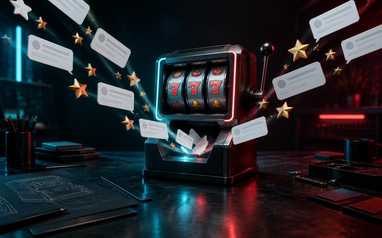 Featured image for article: How Slot Developers Use Player Feedback to Design Sequels and Updates – The Community Influence