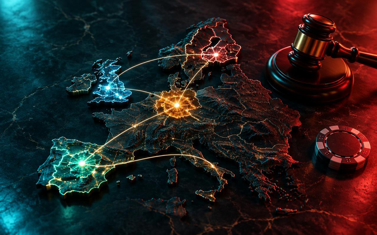 Featured image for article: How Gambling Regulation Differs Across Europe – UK, Malta, Sweden, and the Netherlands Compared
